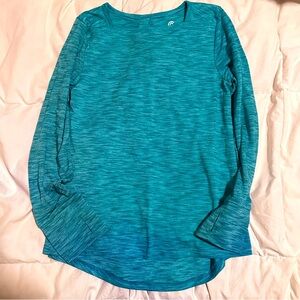 Champion Long Sleeve Thumb holes Cut out back